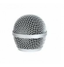 ZMVP сетка защитная посеребренная для микрофона (для моделей Shure BETA58 BETA58A SM58 SM58S SM58LC)