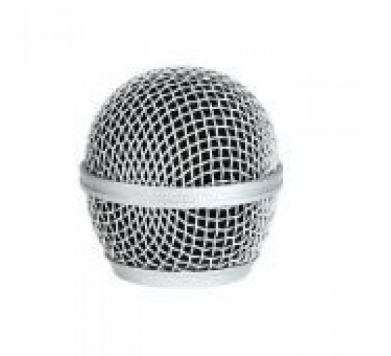 ZMVP сетка защитная посеребренная для микрофона (для моделей Shure BETA58 BETA58A SM58 SM58S SM58LC)
