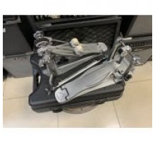 Tama Speed Cobra HP910LSW двойная педаль с приводом на двойной цепи и кейсом в комплекте USED