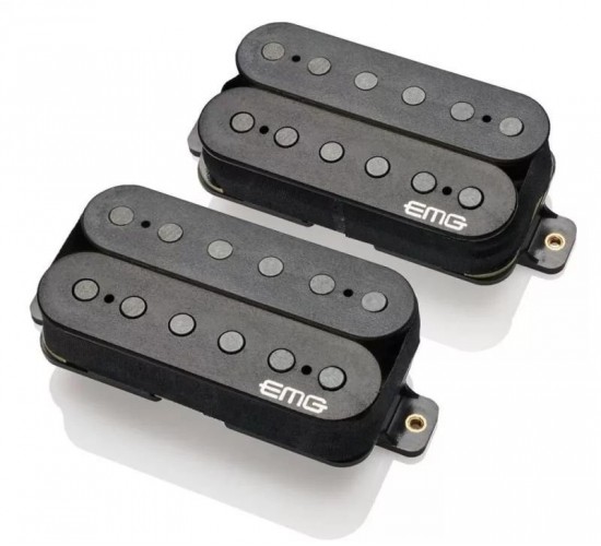 EMG F-JR «Daemonum» BK Комплект активных звукоснимателей для электрогитары Jim Root, бридж 53 мм