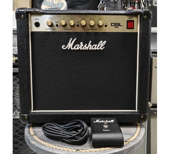 Marshall DSL5C гитарный ламповый комбоусилитель USED