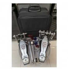 Pearl P-2052C Eliminator Двойная педаль с цепным приводом, с чехлом USED