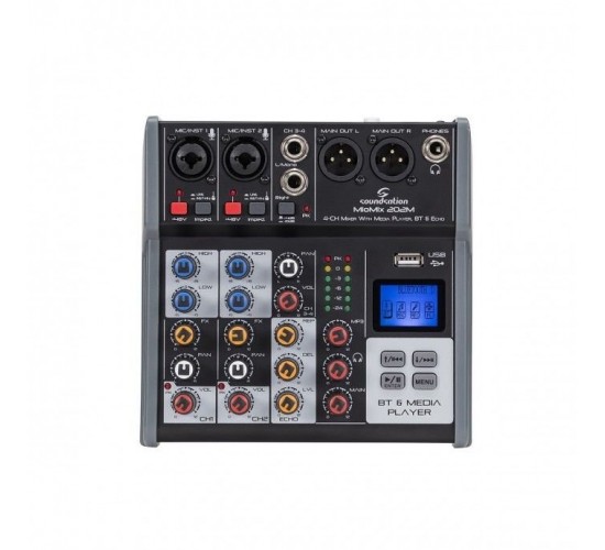 Soundsation MioMix-202M Микшерный пульт, 4 канала