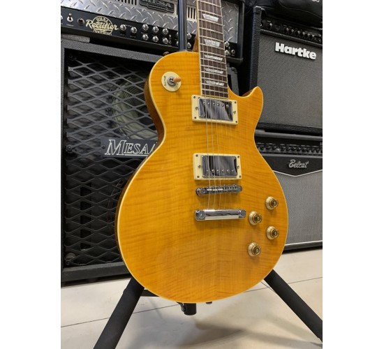 Grass Roots G-LP-60S Les Paul Limited электрогитара, цвет Honeyburst - Slash, Корея USED