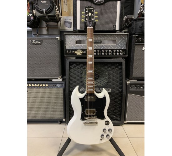 Epiphone SG 1966 G-400 Pro Custom Shop Limited электрогитара, цвет белый USED