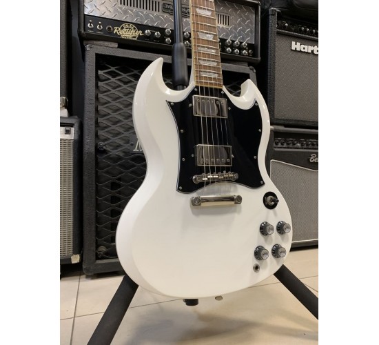 Epiphone SG 1966 G-400 Pro Custom Shop Limited электрогитара, цвет белый USED