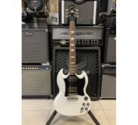 Epiphone SG 1966 G-400 Pro Custom Shop Limited электрогитара, цвет белый USED