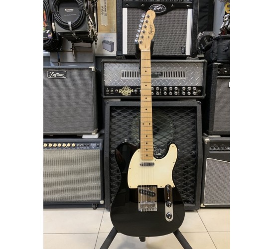 Fender Squier Telecaster Affinity электрогитара, цвет черный USED