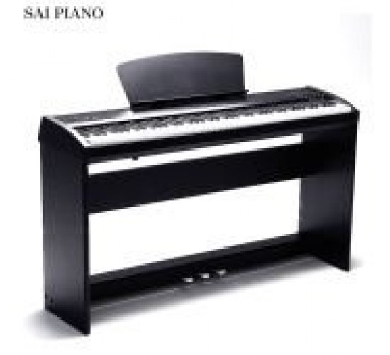 Sai Piano P-9BT-BK Цифровое пианино, стойка, 3 педали, c функцией Bluetooth