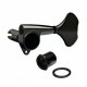 Gotoh GB-707 прямой (L), чёрный колок для бас гитары