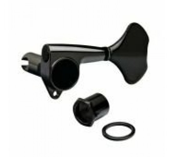 Gotoh GB-707 прямой (L), чёрный колок для бас гитары