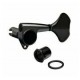 Gotoh GB-707 прямой (L), чёрный колок для бас гитары