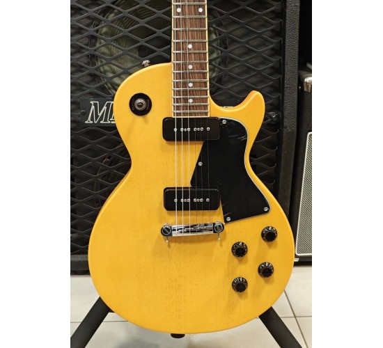 Grass Roots G-LS-57 Les Paul Jr электрогитара, цвет TV Yellow USED