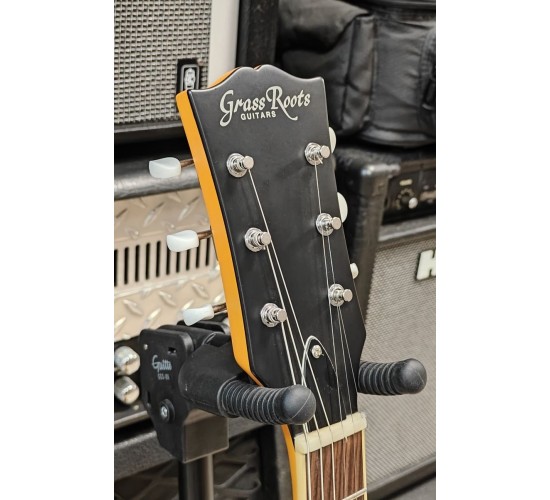 Grass Roots G-LS-57 Les Paul Jr электрогитара, цвет TV Yellow USED