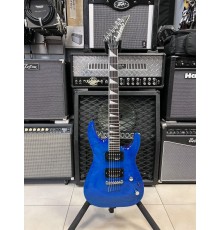 Jackson JS32TQ Dinky Arch Top DKA Transparent Blue электрогитара, цвет синий USED