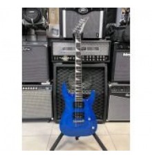 Jackson JS32TQ Dinky Arch Top DKA Transparent Blue электрогитара, цвет синий USED