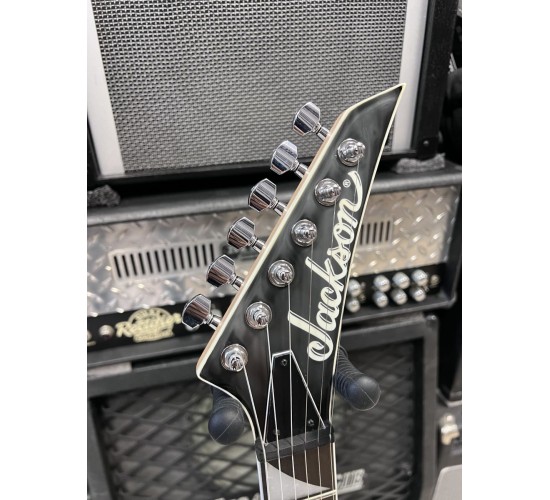 Jackson JS32TQ Dinky Arch Top DKA Transparent Blue электрогитара, цвет синий USED