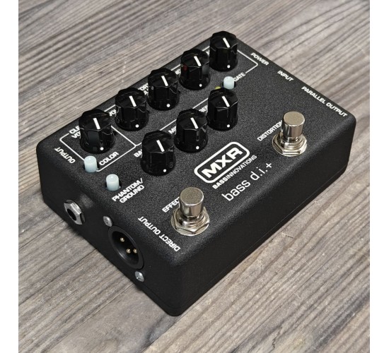 MXR M80 bass d.i.+ басовая педаль - преамп + дисторшн USED
