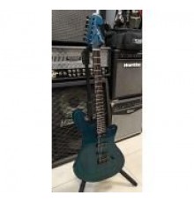 Grass Roots G-P-50J Pierrot Jun Model Clown электрогитара, цвет морской волны, Корея USED