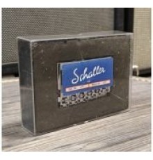 Schaller 477 3D-6 Chrome бридж для электрогитары, хром, Германия USED