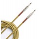 Planet Waves PW-BG-15TW шнур гитарный Custom jack-jack, нейлоновая оплётка, 4,57 м, золотистый