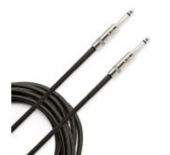 Planet Waves PW-BG-10BK шнур гитарный Custom jack-jack, нейлоновая оплётка, 3,05 м, чёрный