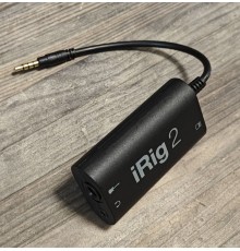 IK Multimedia iRig 2 интерфейс для гитары с аналоговым подключением к iOS устройства USED