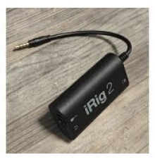 IK Multimedia iRig 2 интерфейс для гитары с аналоговым подключением к iOS устройства USED