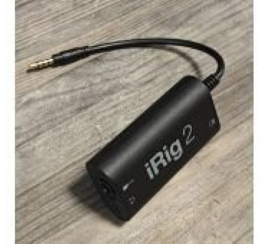 IK Multimedia iRig 2 интерфейс для гитары с аналоговым подключением к iOS устройства USED