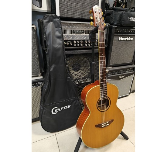 Crafter KM 45 акустическая гитара, Корея, с чехлом USED