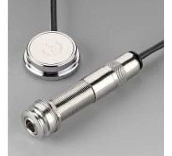 Schaller 16050101 Oyster S/S Звукосниматель внутренний, 1 датчик, гнездо, никель, выставочный образец