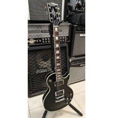 Grass Roots G-LP-60C Les Paul Custom электрогитара, цвет черный, Корея USED