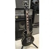 Grass Roots G-LP-60C Les Paul Custom электрогитара, цвет черный, Корея USED