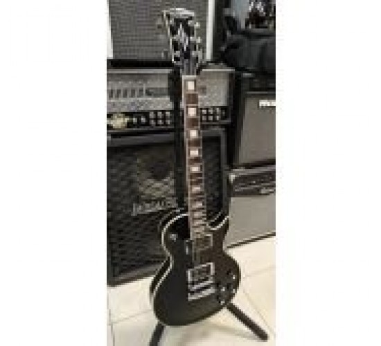 Grass Roots G-LP-60C Les Paul Custom электрогитара, цвет черный, Корея USED
