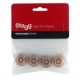 Stagg SP-KNLP-GDH набор из 2х ручек громкости, 2х тона для электрогитар типа Les Paul, Gold Hat