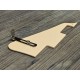 Gibson Les Paul Pickguard пикгуард, цвет кремовый