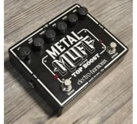 Electro-Harmonix Metal Muff Distortion with Top Boost гитарный эффект дисторшн США USED