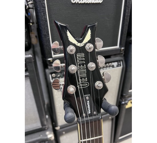Dean Vendetta VN4F электрогитара, цвет красный, Корея USED