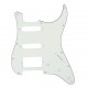 Musiclily MX0312 Пикгард для электрогитары Fender Stratocaster, 3 слоя, белая