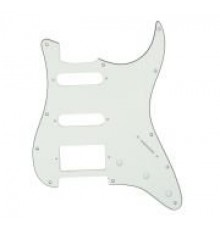 Musiclily MX0312 Пикгард для электрогитары Fender Stratocaster, 3 слоя, белая