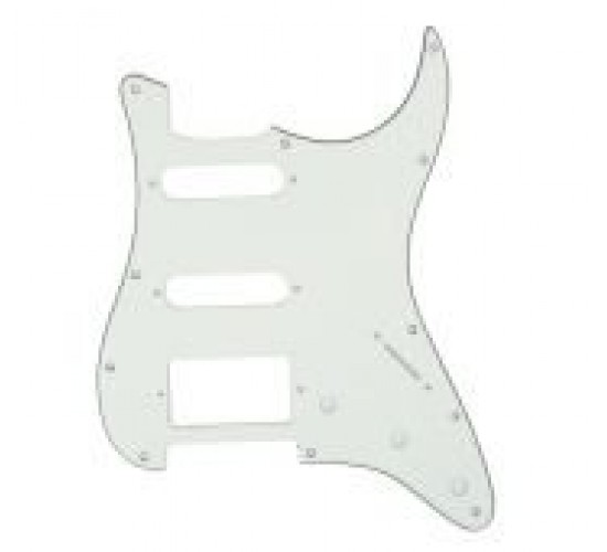 Musiclily MX0312 Пикгард для электрогитары Fender Stratocaster, 3 слоя, белая