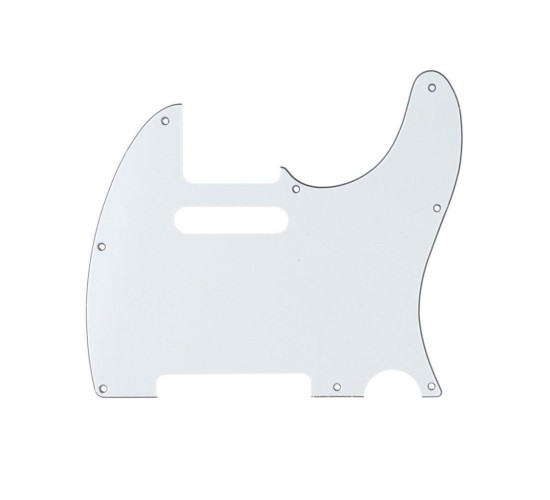 Musiclily MX1400AW Пикгард для гитары Telecaster, 3 слоя, состаренная белая