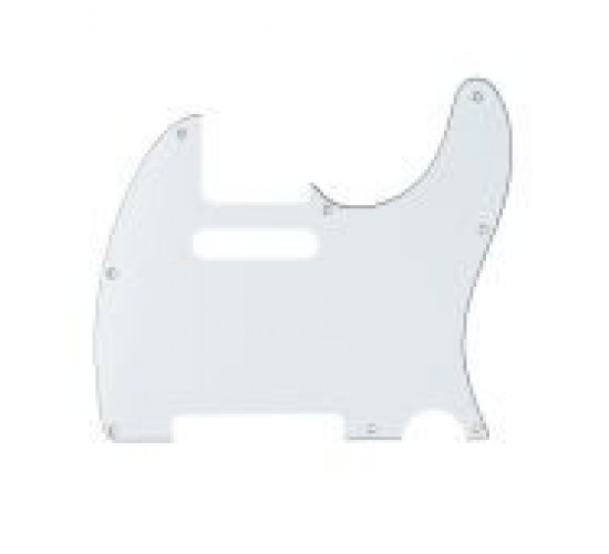 Musiclily MX1400AW Пикгард для гитары Telecaster, 3 слоя, состаренная белая