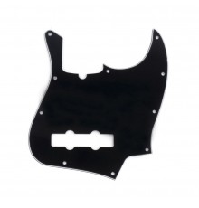 Musiclily MX1302BK Пикгард для бас-гитары Jazz Bass Modern Style, 3 слоя, черная
