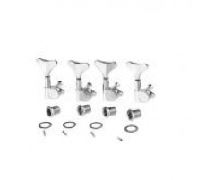 Musiclily M177-4 Колки для бас-гитары, 4л, хром