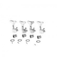 Musiclily M177-4 Колки для бас-гитары, 4л, хром
