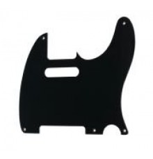 Musiclily MX1410GB Пикгард для гитары Fender Telecaster, 1 слой, черная