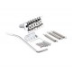 Musiclily MX1790CR Бридж тремоло Wilkinson для Stratocaster, хром