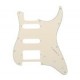 Musiclily MX0313 Пикгард для электрогитары Fender Stratocaster HSS, 3 слоя, кремовая