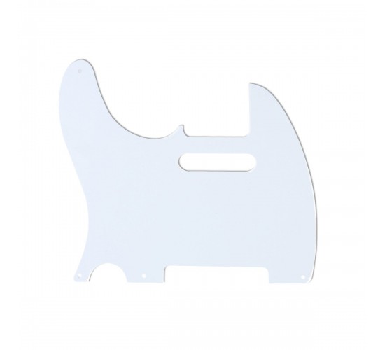 Musiclily MX1410WH Пикгард для гитары Fender Telecaster, 3 слоя, белая